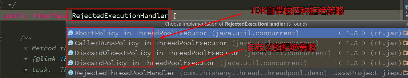 Rejected-method-Thread-Pool